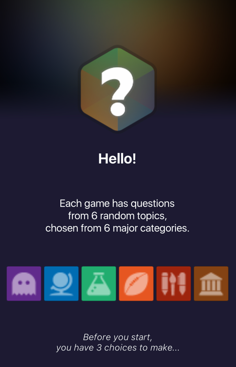 Question Cube by Tether Studios